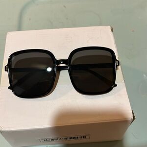 Black fashion sunglasses